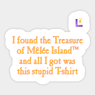 Monkey Island treasure trove Sticker